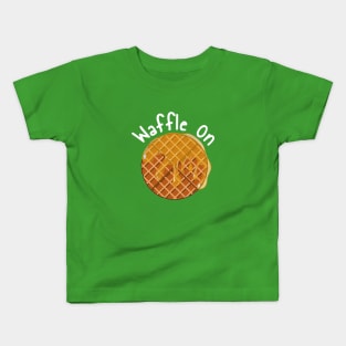 Waffle On! Kids T-Shirt